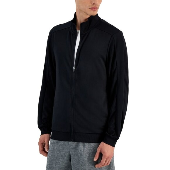 Ideology Other - Ideology Men's Reg Fit Moisture-Wicking Knit Jacket, Black, Size XLT, NWT